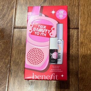 Benefit Talk Beauty to Me Set with Pink Packaging